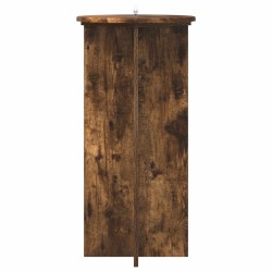 Support de Plante 2 pcs Chêne fumé 40 x 40 x 80 cm 641205641205