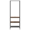 Porte-vêtements Chêne fumé 60 x 30 x 171 cm Bois d'ingénierie 641210641210