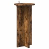 Support de Plante 2 pcs Chêne fumé 29,5 x 29,5 x 60 cm 641214641214