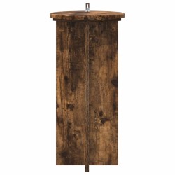 Support de Plante 2 pcs Chêne fumé 29,5 x 29,5 x 60 cm 641214641214