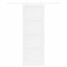 Porte coulissante Blanc 83 x 232 cm Bois de pin massif 641220641220