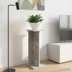 Support de Plante Gris Béton 25 x 25,5 x 60,5 cm 641222641222