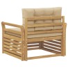 Canapé d’extérieur Polyester Blanc 641228641228
