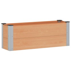 Jardinière surélevée Marron 100 x 30 x 36 cm 641233641233