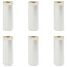 Drap d'aspiration avec ruban adhésif 6 pcs 240 x 2000 cm HDPE 641236641236