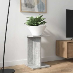 Support de Plante Gris Béton 25 x 25,5 x 40,5 cm 641254641254
