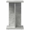 Support de Plante Gris Béton 25 x 25,5 x 40,5 cm 641254641254