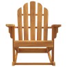 Chaise à bascule de jardin Adirondack bois de teck solide 641260641260