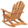 Chaise à bascule de jardin Adirondack bois de teck solide 641260641260