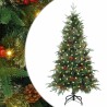 Sapin de Noël Artificiel à Branches Articulées Vert 120 cm 641278641278