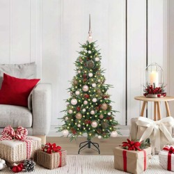 Sapin de Noël Artificiel à Branches Articulées Vert 120 cm 641279641279
