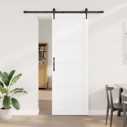 Porte coulissante ORKDAL Blanc et noir 83 x 232 cm 641282641282