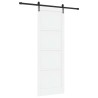 Porte coulissante ORKDAL Blanc et noir 83 x 232 cm 641282641282