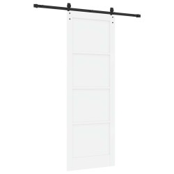 Porte coulissante ORKDAL Blanc et noir 83 x 232 cm 641282641282