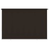 Store roulant d'extérieur 355 (l) x 230 (H) cm marron HDPE 641285641285