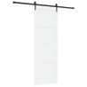 Porte coulissante ORKDAL Blanc 83 x 232 cm Bois de pin massif 641286641286