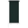 Store roulant d'extérieur 65 (l) x 140 (H) cm HDPE vert foncé 641290641290
