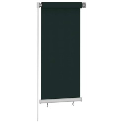 Store roulant d'extérieur 65 (l) x 140 (H) cm HDPE vert foncé 641290641290