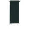 Store roulant d'extérieur 65 (l) x 140 (H) cm HDPE vert foncé 641290641290