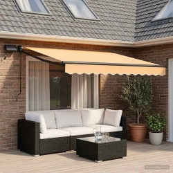 Store rétractable manuel avec LEDs Sable 641293641293