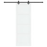 Porte coulissante ORKDAL Blanc 83 x 232 cm Bois de pin massif 641296641296