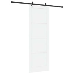 Porte coulissante ORKDAL Blanc 83 x 232 cm Bois de pin massif 641296641296