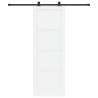 Porte coulissante ORKDAL Blanc 83 x 232 cm Bois de pin massif 641301641301
