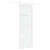Porte coulissante ORKDAL Blanc 83 x 232 cm Bois de pin massif 641302641302