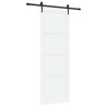 Porte coulissante ORKDAL Blanc 83 x 232 cm Bois de pin massif 641304641304