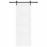 Porte coulissante ORKDAL Blanc 83 x 232 cm Bois de pin massif 641304641304
