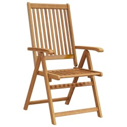 Chaises pliables de jardin lot de 8 Bois d'acacia solide 641311641311