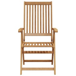 Chaises pliables de jardin lot de 8 Bois d'acacia solide 641311641311