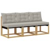 3 Pièce Sofa de milieu extérieur 641315641315