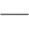 Tissu de remplacement de cantonnière d’auvent rayure anthracite 641321641321
