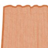 Rideaux en voile à œillets 2 pcs couleur terre cuite 641334641334