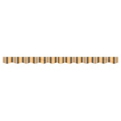Tissu de remplacement de cantonnière d’auvent rayure jaune gris 641347641347