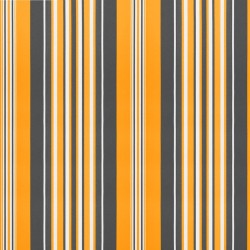 Tissu de remplacement de cantonnière d’auvent rayure jaune gris 641347641347