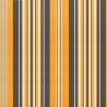 Tissu de remplacement de cantonnière d’auvent rayure jaune gris 641347641347
