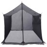 Tarp de camping avec murs en maille Gris et orange 641353641353
