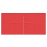 Mur de tente de fête 2 pcs Rouge 400 x 195 cm PE et acier 641356641356
