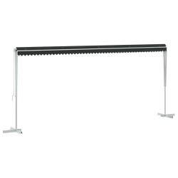 Auvent autoportant Anthracite 6 x 3 m Polyester 641357641357