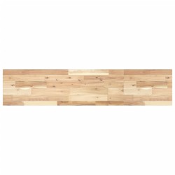 Dessus de table 160x30x2 cm rectangulaire bois massif d'acacia 641366641366