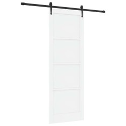 Porte coulissante ORKDAL Blanc et noir 83 x 232 cm 641380641380