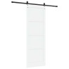 Porte coulissante ORKDAL Blanc et noir 83 x 232 cm 641380641380