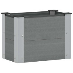 Jardinière surélevée Gris 50 x 30 x 36 cm 641387641387