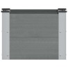 Jardinière surélevée Gris 50 x 30 x 36 cm 641387641387