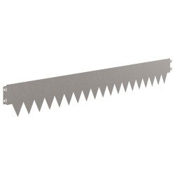 Bordure de Pelouse 30 pcs 103 x 15 cm métal Rouillé 641414641414