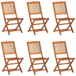 Ensemble à manger de jardin 7 pcs bois massif d'acacia 641429641429