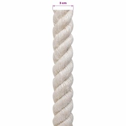 Corde en Jute 30 Blanc Jute 100% Tossa 641430641430