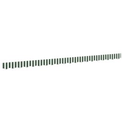 Remplacement de lambrequin Vert et blanc 4,5 m Polyester 641457641457